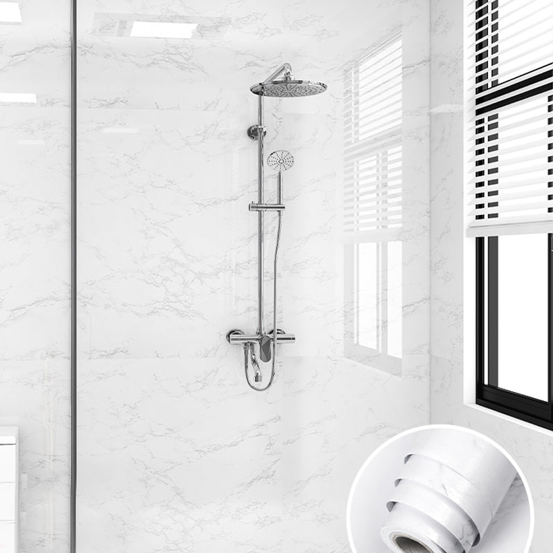 BowLift | Modern Peel/Stick Splash Guard Tiles PVC Wallpaper for Bathroom Splash Guard
