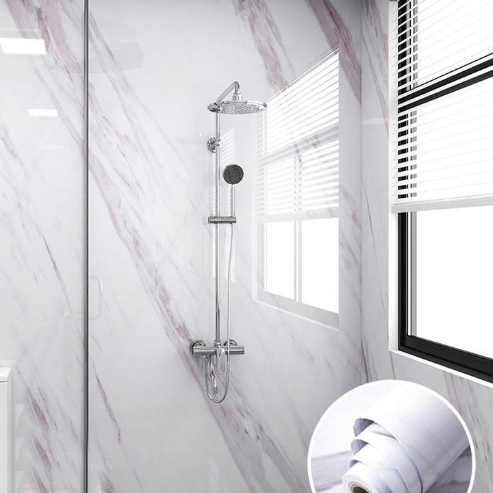 BowLift | Modern Peel and Stick Splash Guard Wall Tile PVC Wallpaper for Shower