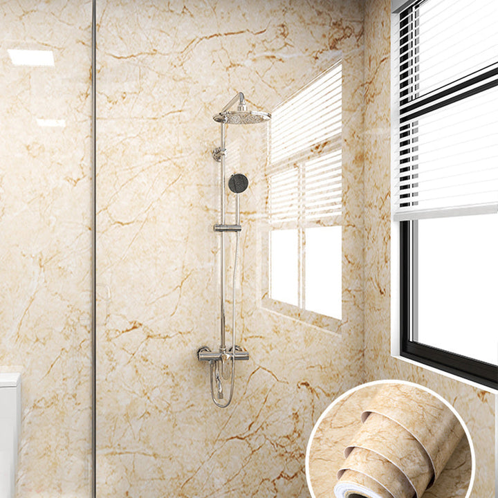 BowLift | Modern Peel and Stick Splash Guard Wall Tile PVC Wallpaper for Shower