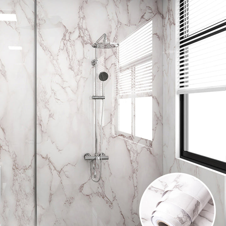 BowLift | Modern Peel and Stick Splash Guard Wall Tile PVC Wallpaper for Shower