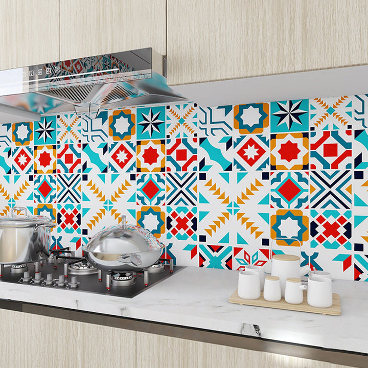 BowLift | Modern Peel and Stick Backsplash PVC Mosaic Tiles Wallpaper for Backsplash Wall