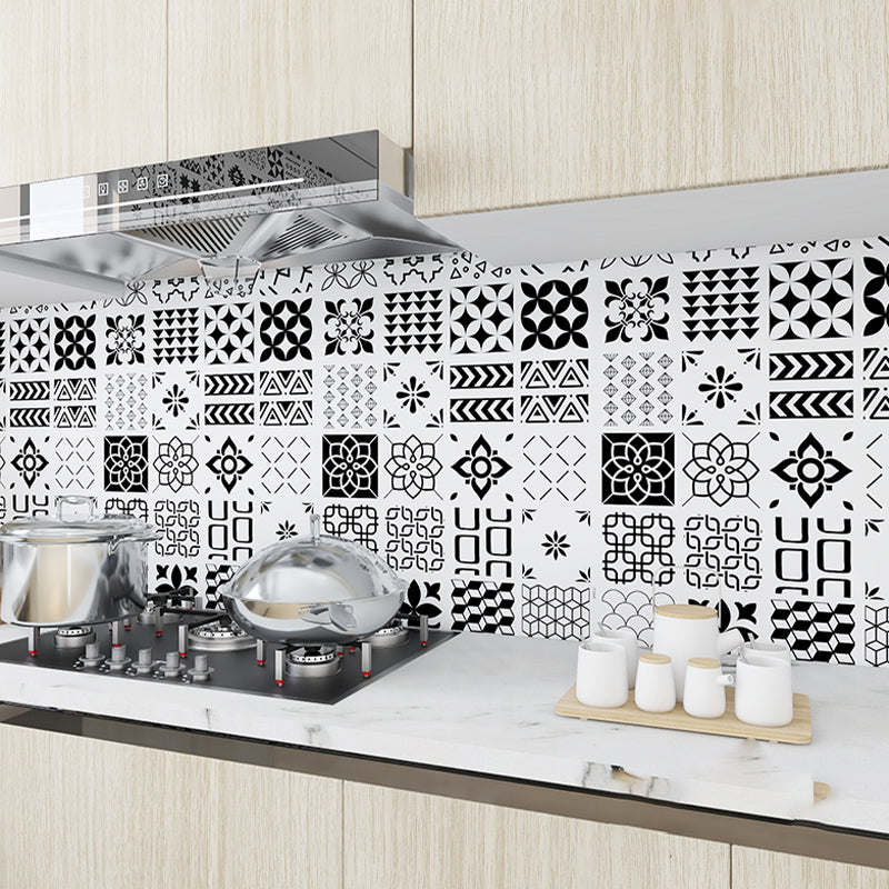 BowLift | Modern Peel and Stick Backsplash PVC Mosaic Tiles Wallpaper for Backsplash Wall