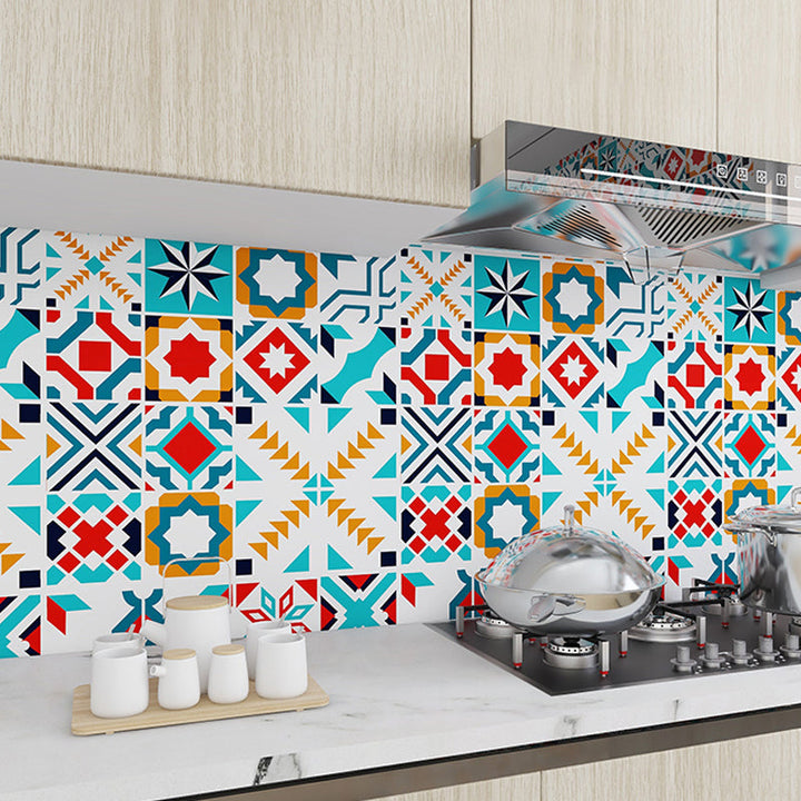 BowLift | Modern Peel and Stick Backsplash PVC Mosaic Tiles Wallpaper for Backsplash Wall