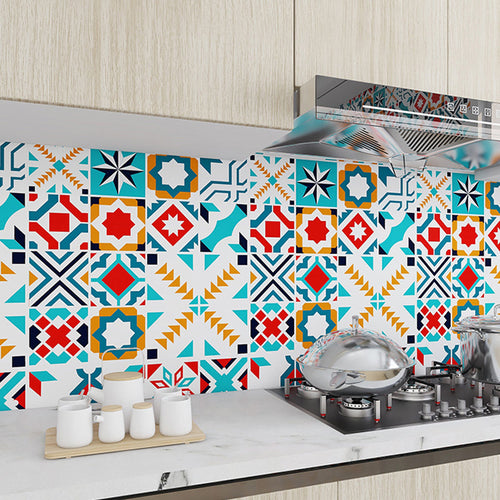 BowLift | Modern Peel and Stick Backsplash PVC Mosaic Tiles Wallpaper for Backsplash Wall