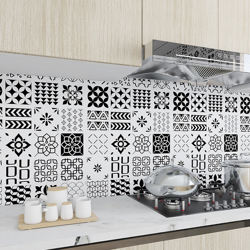 BowLift | Modern Peel and Stick Backsplash PVC Mosaic Tiles Wallpaper for Backsplash Wall