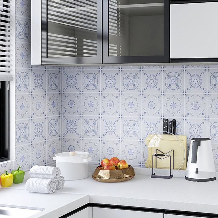 BowLift | Modern Peel and Stick Backsplash PVC Mosaic Tiles Wallpaper for Backsplash Wall