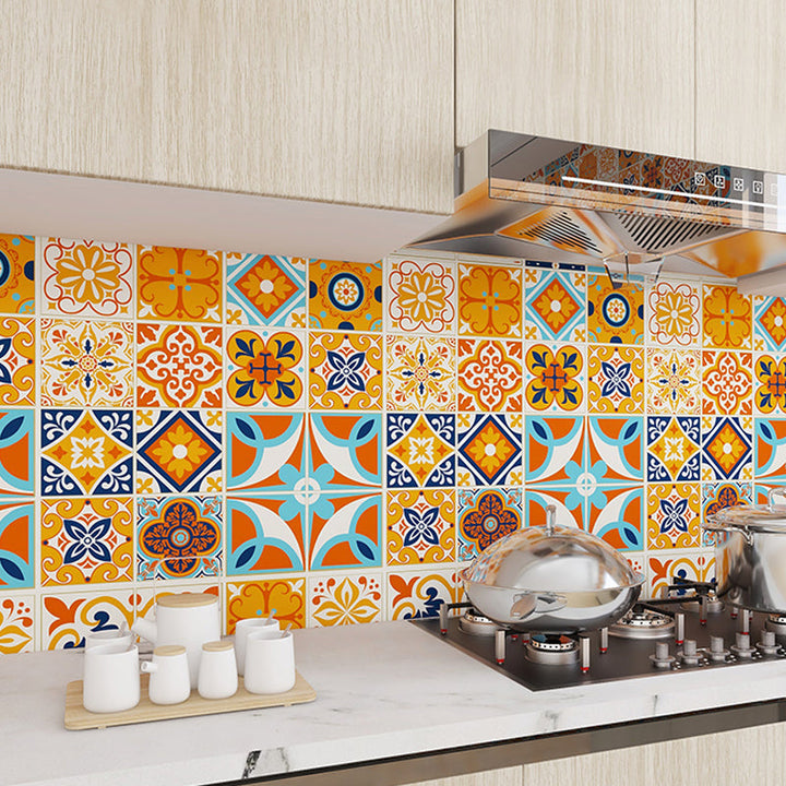 BowLift | Modern Peel and Stick Backsplash PVC Mosaic Tiles Wallpaper for Backsplash Wall