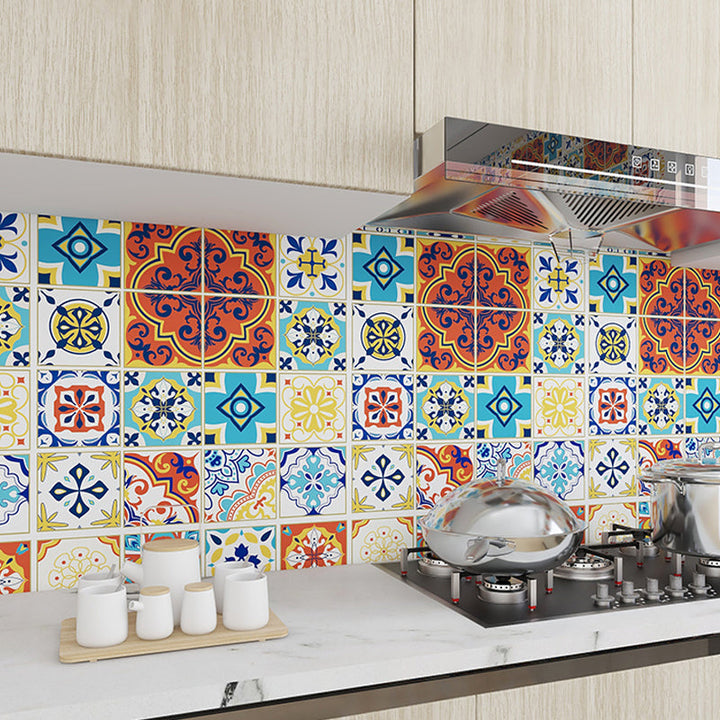 BowLift | Modern Peel and Stick Backsplash PVC Mosaic Tiles Wallpaper for Backsplash Wall