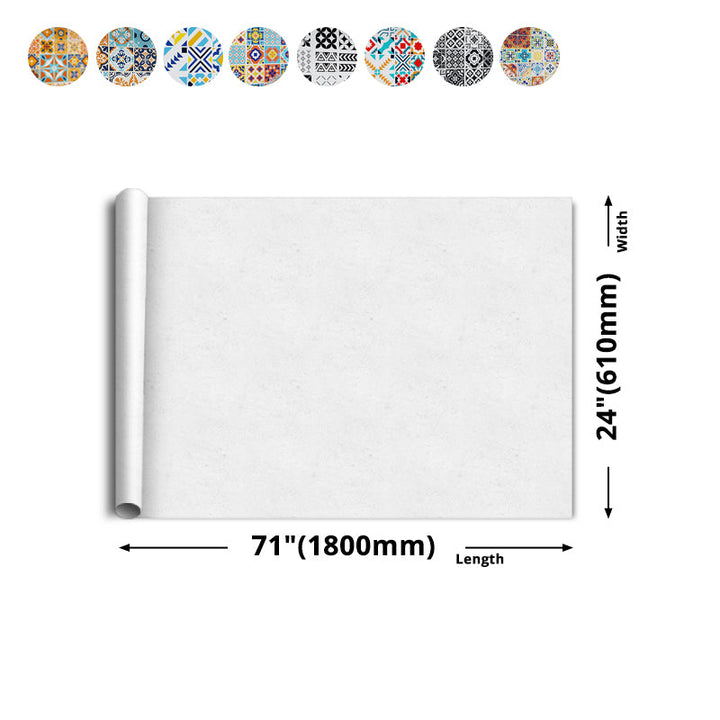 BowLift | Modern Peel and Stick Backsplash PVC Mosaic Tiles Wallpaper for Backsplash Wall