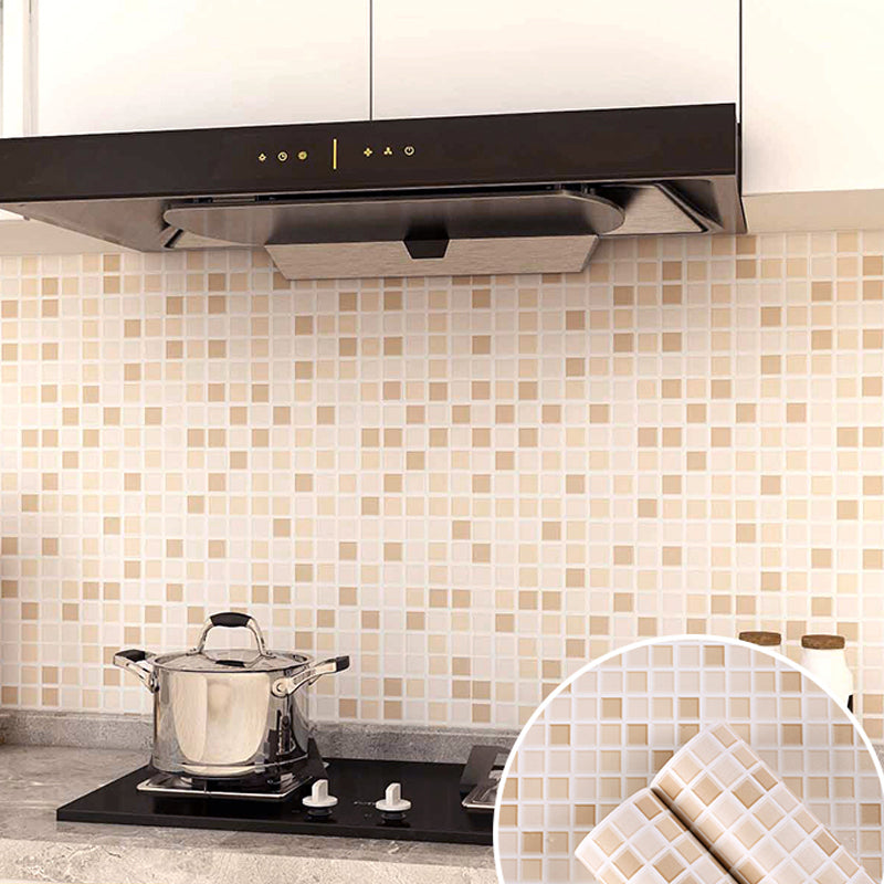 BowLift | Modern Peel and Stick Wall Covering PVC Mosaic Tiles Field Tiles for the Kitchen