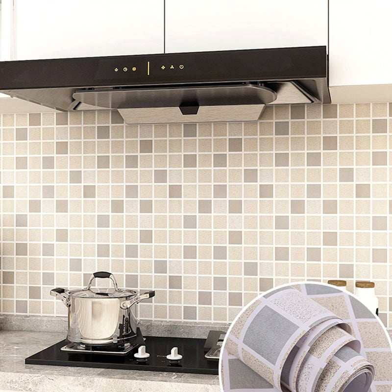 BowLift | Modern Peel and Stick Wall Covering PVC Mosaic Tiles Field Tiles for the Kitchen