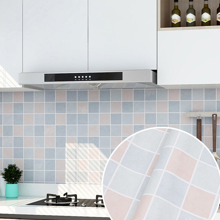 BowLift | Modern Peel and Stick Wall Covering PVC Mosaic Tiles Field Tiles for the Kitchen