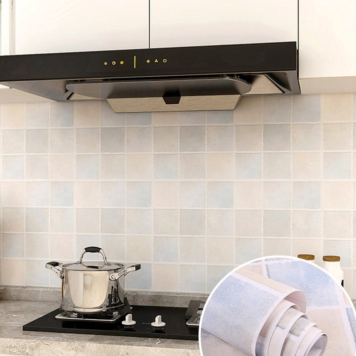 BowLift | Modern Peel and Stick Wall Covering PVC Mosaic Tiles Field Tiles for the Kitchen