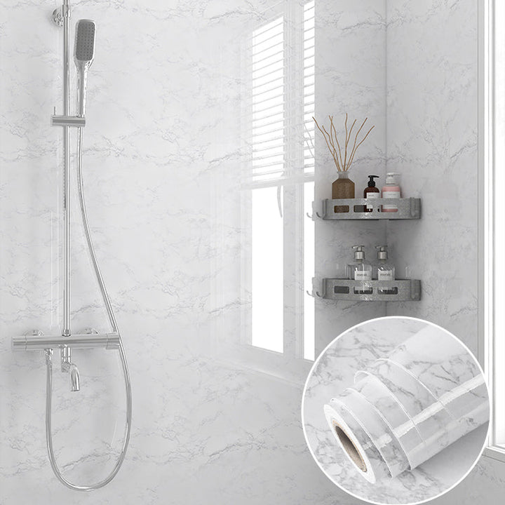 BowLift | Modern splash guard wall tile PVC Rectangular Self-adhesive Wallpaper for the bathroom