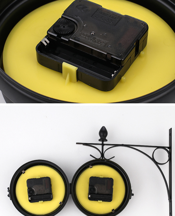 BowLift | TwinView - Euro-Style Double Wall Clock