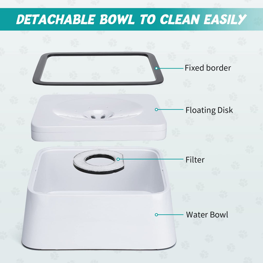 BowLift | Dry Bowl Dog Drinking