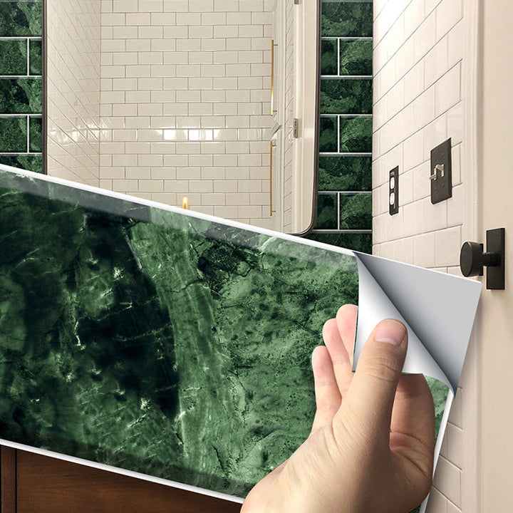 BowLift | Mosaic Tiles Stripping and Applying Tiles PVC Back Wall Stripping and Applying Wall Tiles in Green