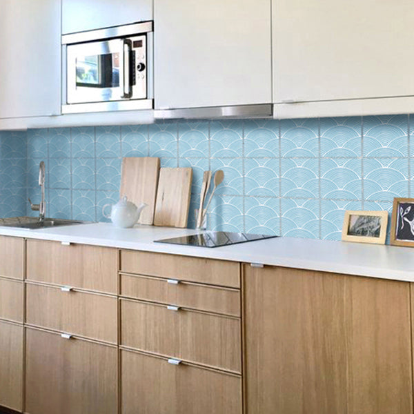 BowLift | Modern Mosaic Tile Peel and Stick Tile Pvc Kitchen Backsplash Peel and Stick Wall Tile
