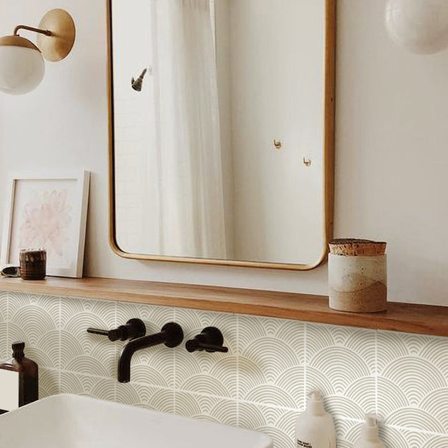 BowLift | Modern Mosaic Tile Peel and Stick Tile Pvc Kitchen Backsplash Peel and Stick Wall Tile