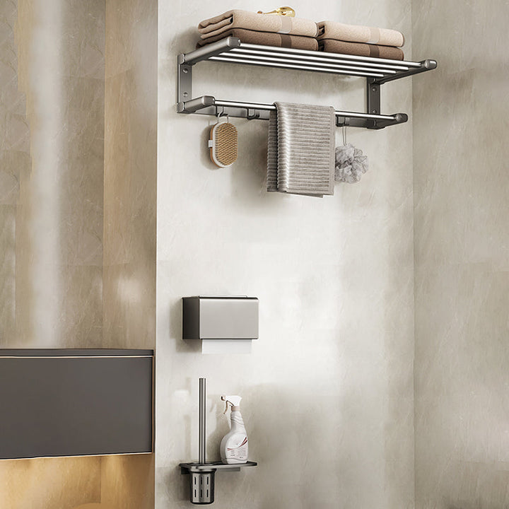 BowLift | Modern Bathroom Accessories Set Adhesive Mount Bathroom Accessories Set