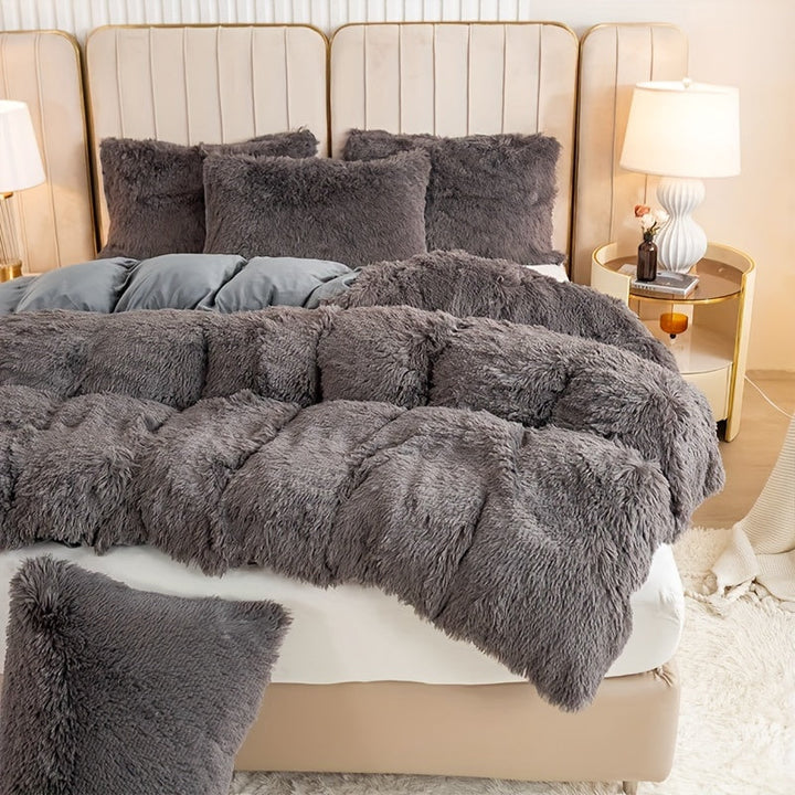 BowLift | Ultra Soft Plush Duvet Cover Set with Zipper - Luxury & Comfort