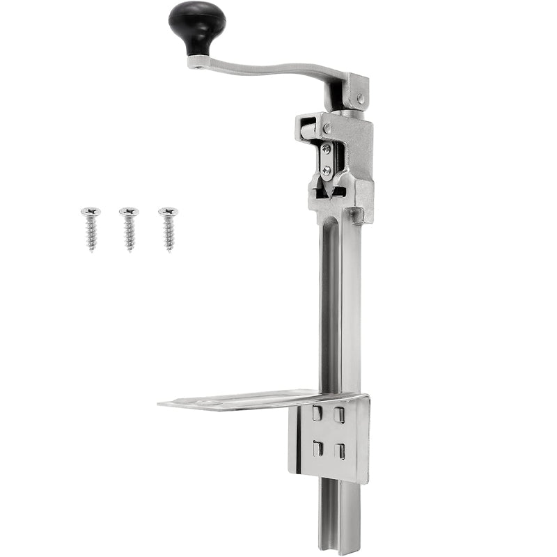 BowLift | Manual Can Opener For Cans Up to 13" Tall with Plated Steel Base for Restaurant Hotel Food Store
