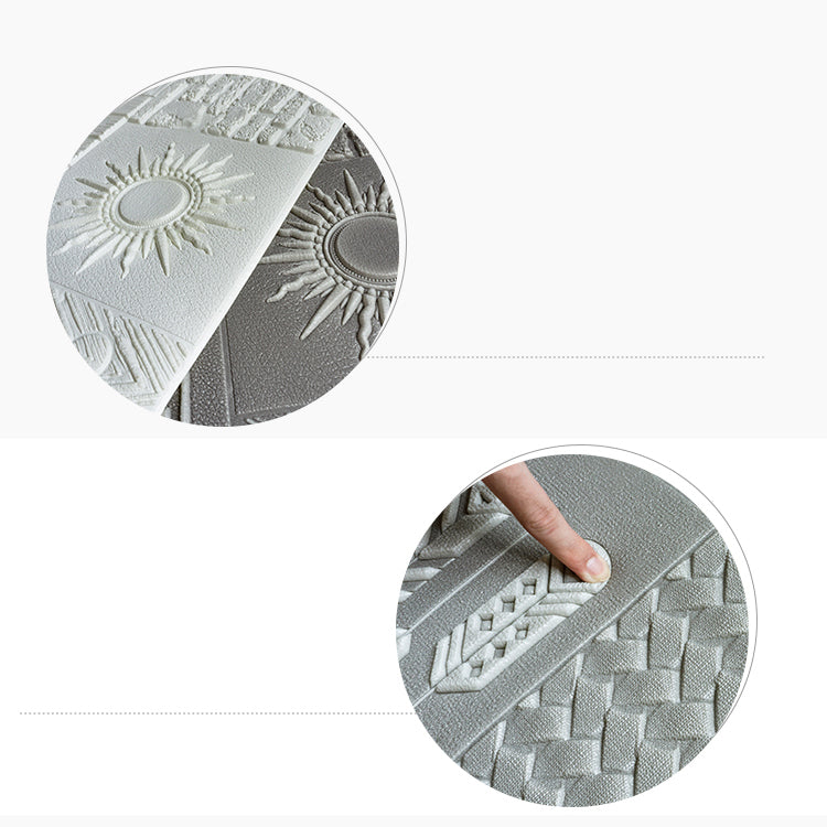 BowLift | Peel and Stick Wall Ceiling 3D Embossed Wall Covering with Waterproof