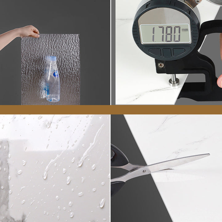BowLift | Modern Pearl Wall Bowls PVC Wall Access Panel for Peeling and Sticking for Bathroom and Kitchen
