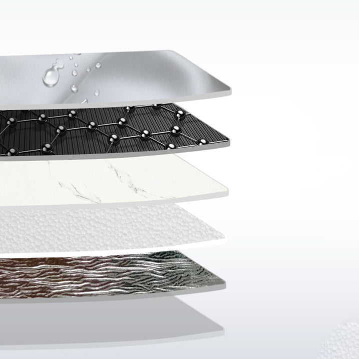BowLift | Modern Pearl Wall Bowls PVC Wall Access Panel for Peeling Off and Sticking for Bathrooms and Kitchens