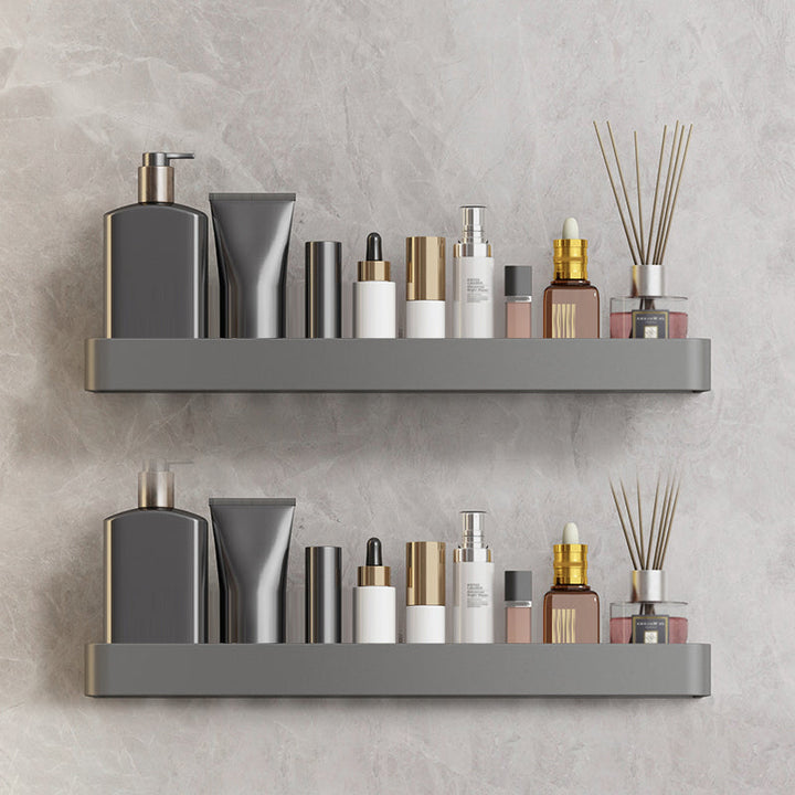 BowLift | Minimalist Matte Metal Bathroom Accessory Set Modern Bathroom Shelf