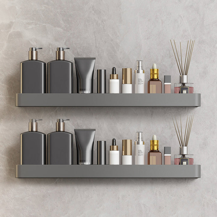 BowLift | Minimalist Matt Metal Bathroom Accessory Set Modern Bathroom Shelf