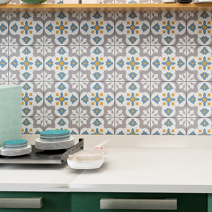 BowLift | Mosaic Tile Peel and Stick Tiles Modern Peel and Stick Back Plate