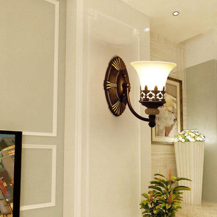 BowLift | Vintage Two Shade Styled Wall Lamp