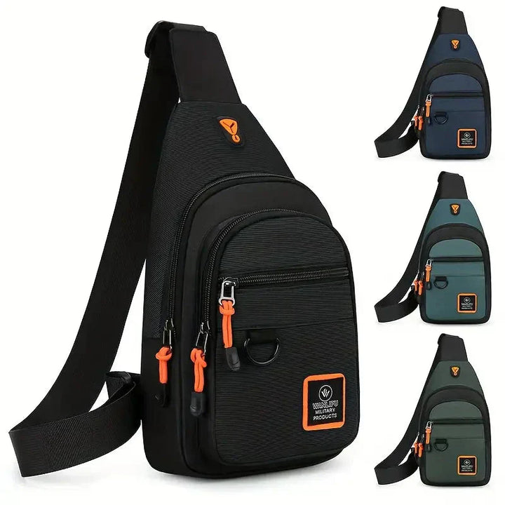 BowLift | UrbanTrail – Durable Men’s Shoulder Bag | Waterproof Crossbody Travel & Everyday Bag