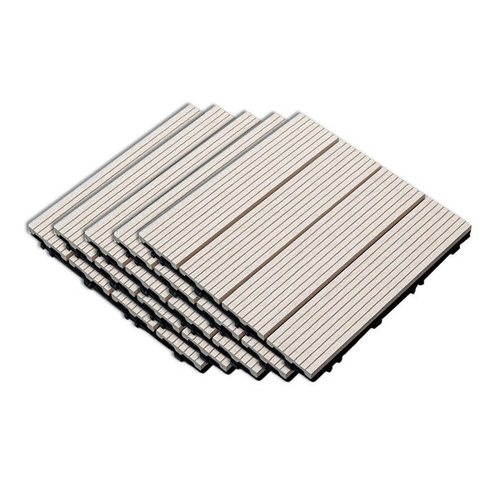 BowLift | Classic wooden tiles for garden patio flooring to lay