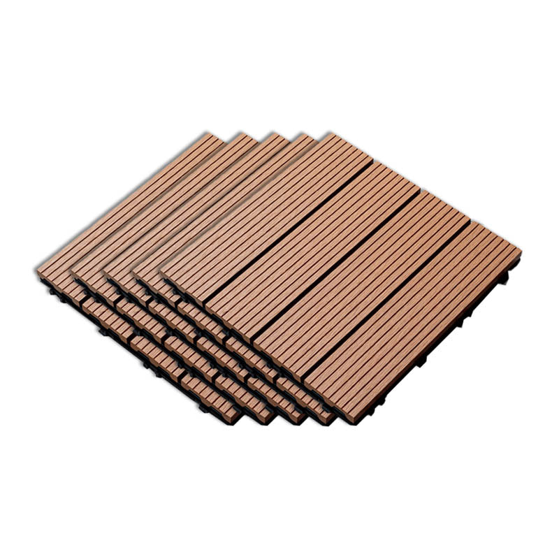 BowLift | Classic wooden tiles for garden patio flooring to lay