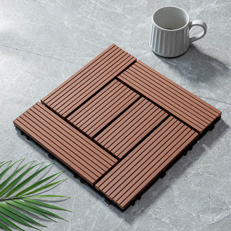 BowLift | Classic wooden tiles for garden patio flooring to lay