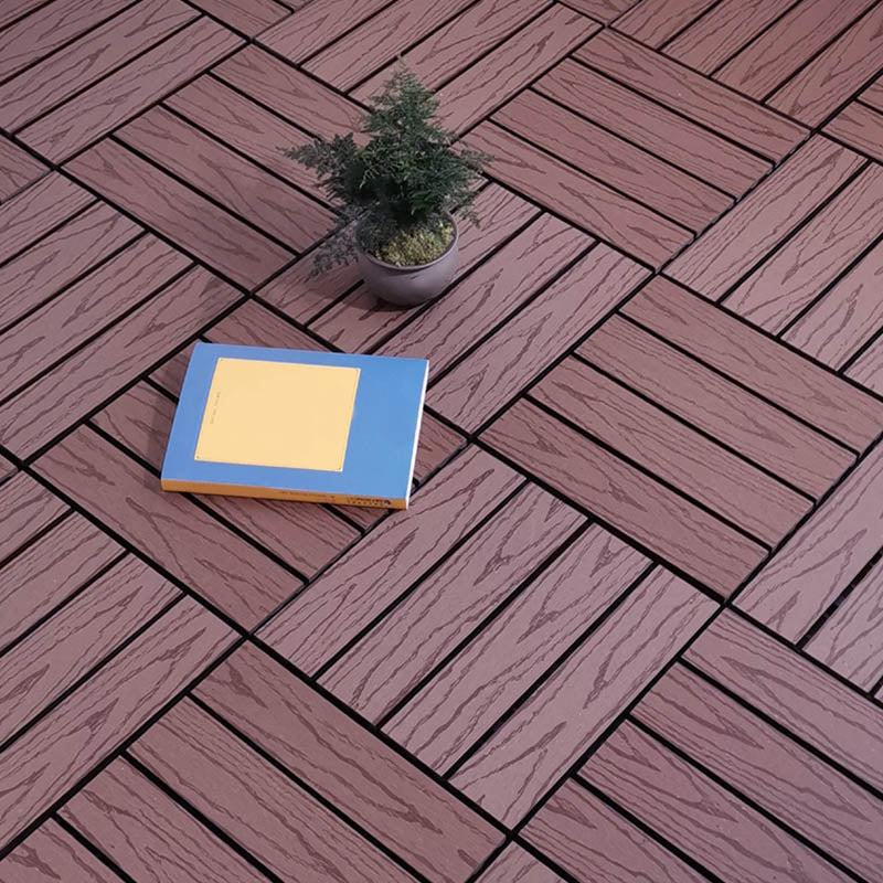 BowLift | Classic Cover Tile Laying Pattern Wood Outdoor Floor Tile