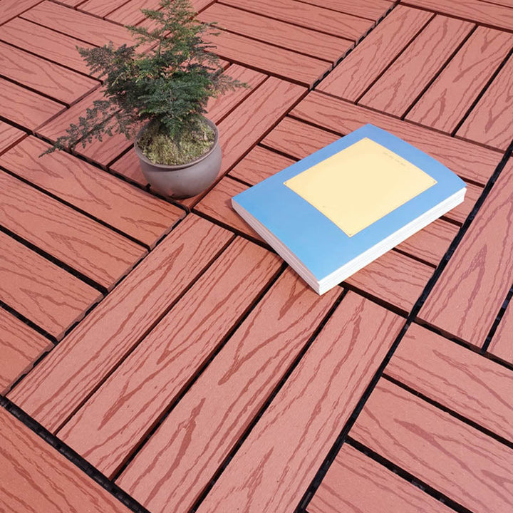 BowLift | Classic Cover Tile Laying Pattern Wood Outdoor Floor Tile