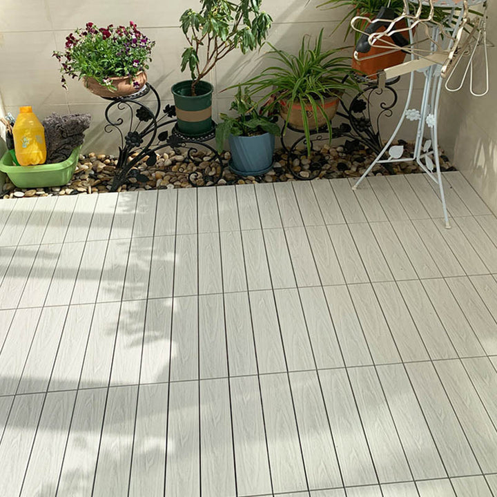 BowLift | Classic square terrace tiles solid color composite tiles for outdoor use