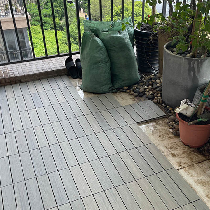BowLift | Classic square terrace tiles solid color composite tiles for outdoor use