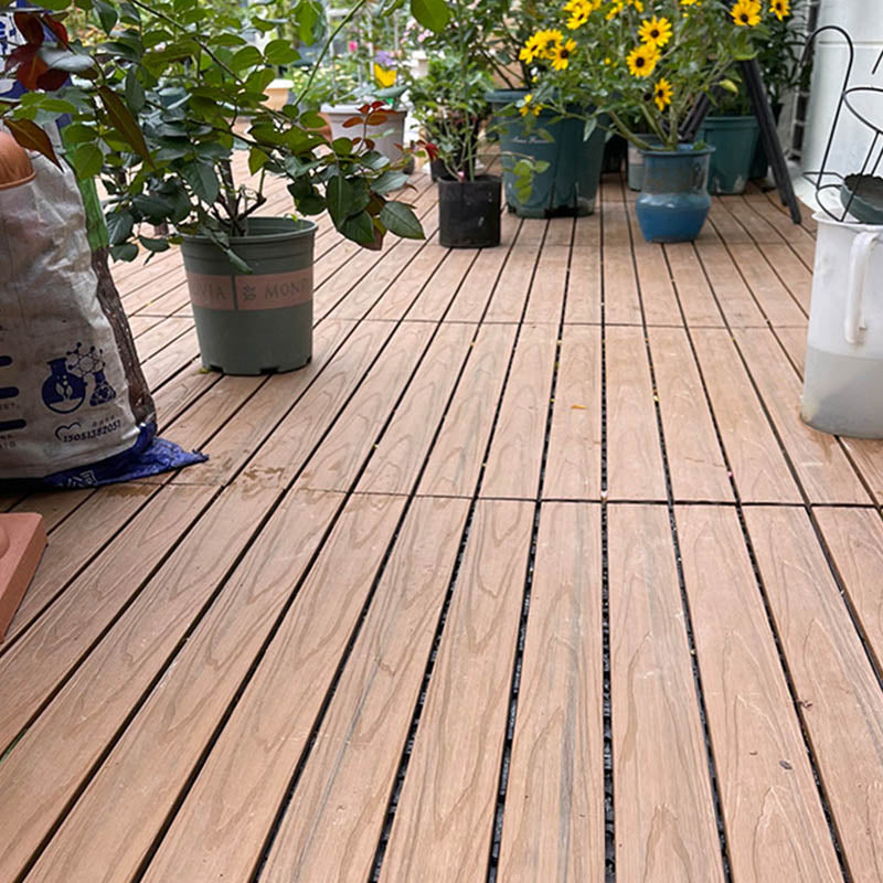 BowLift | Classic square terrace tiles solid color composite tiles for outdoor use