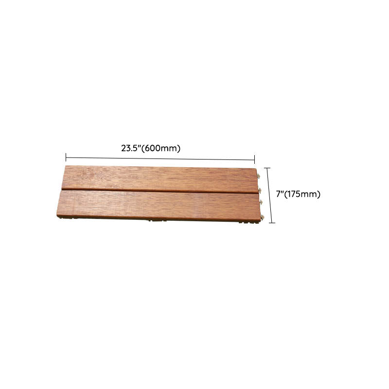 BowLift | Basic Wood Tile Set Composite Layable Patio Tiles