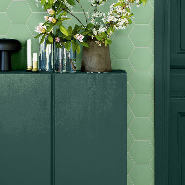 BowLift | Peel and Stick Tiles Hexagonal Peel and Stick Back Wall 20 Pack for the Bathroom