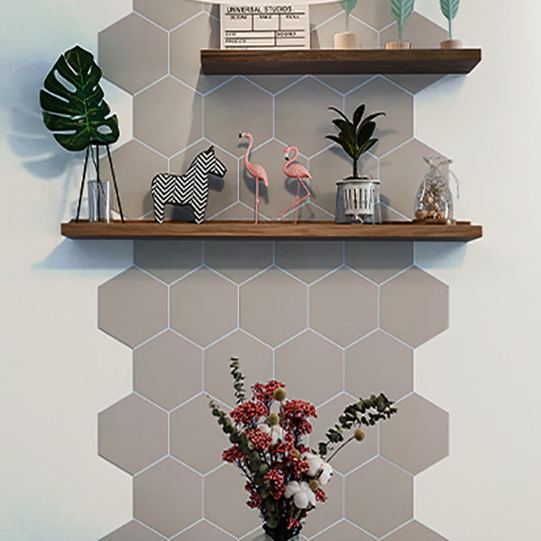 BowLift | Peel and Stick Tiles Hexagonal Peel and Stick Back Wall 20 Pack for the Bathroom