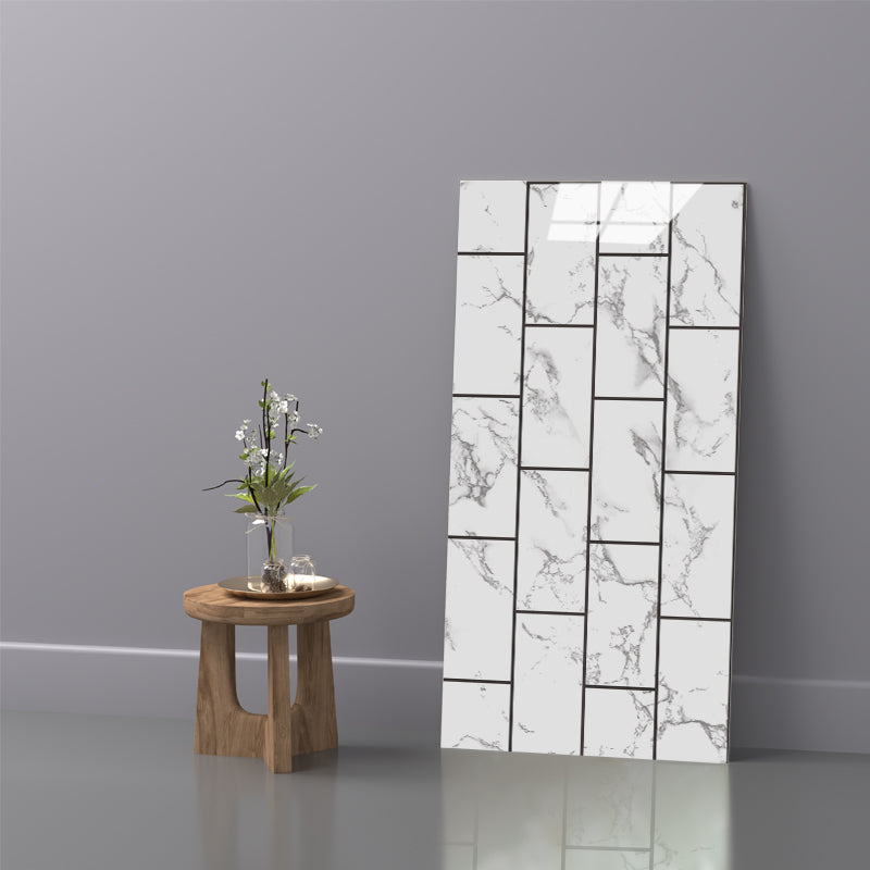 BowLift | Modern Peel and Stick Tiles Rectangular Peel and Stick Back Wall Pack of 10