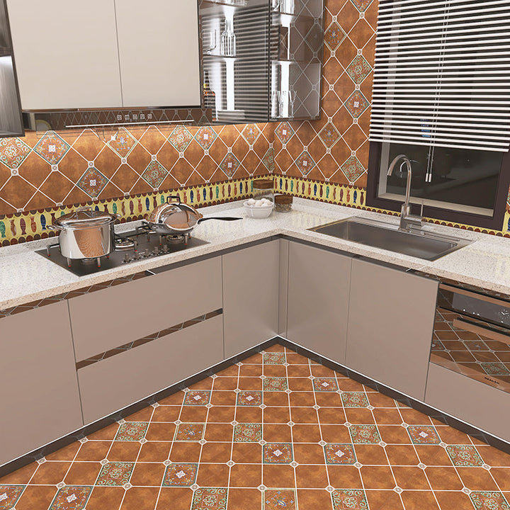 BowLift | Modern Peel and Stick Tile Mosaic Peel and Stick Splash Guard for the Bathroom