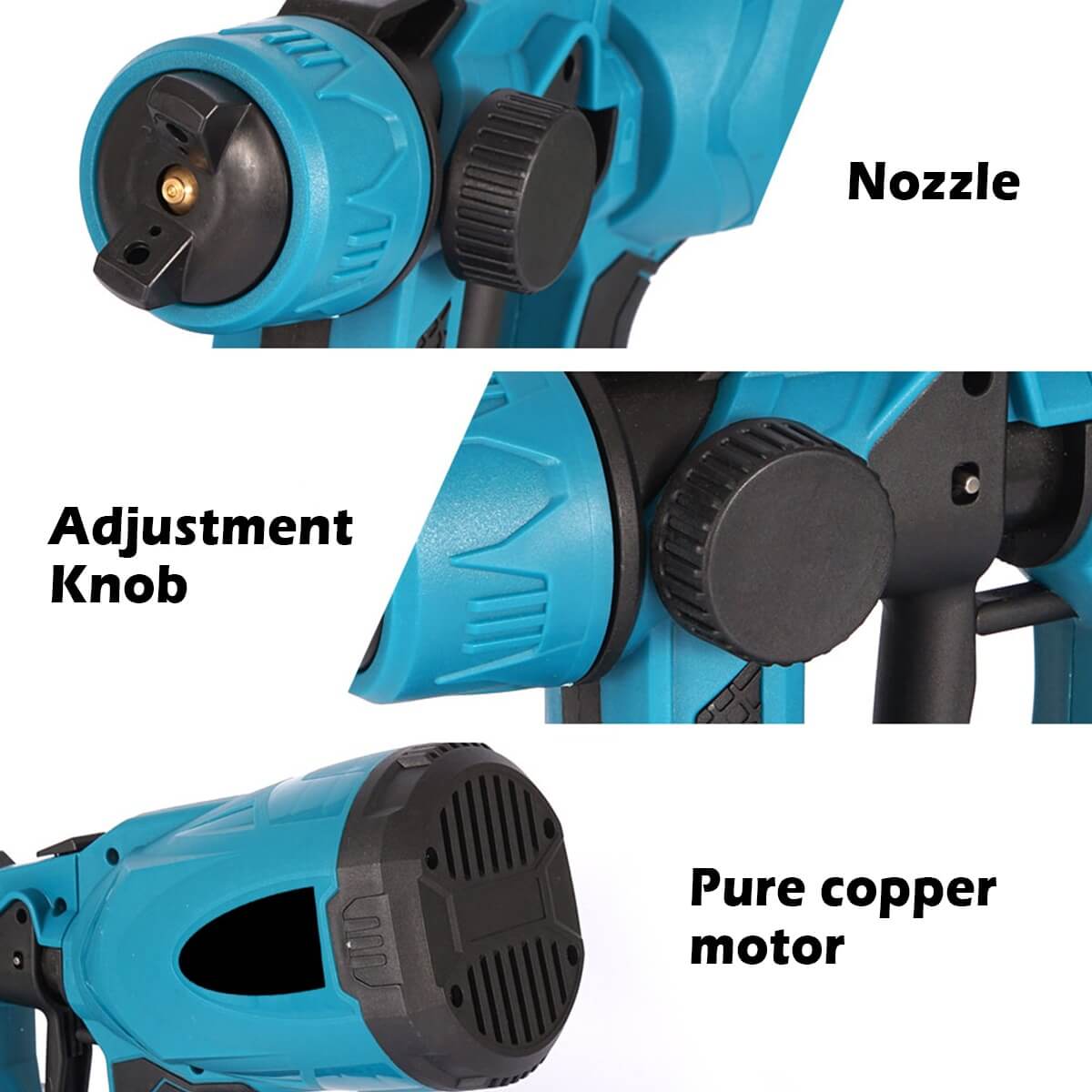 BowLift | High pressure cordless paint spray machine