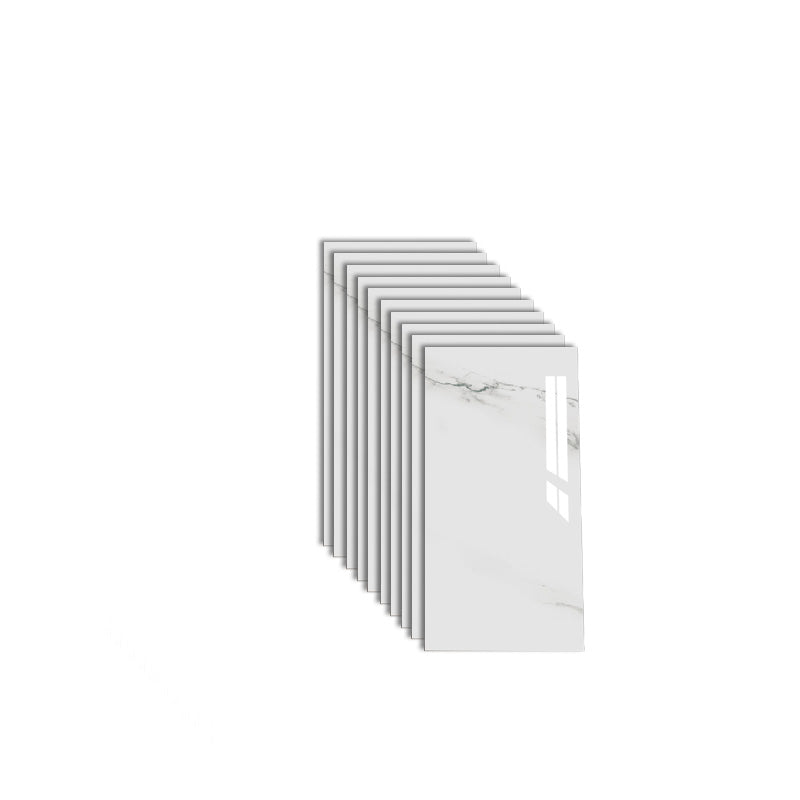 BowLift | Modern Peel-and-Stick Back Wall PVC Rectangular Wall Tile for Kitchen and Bathroom