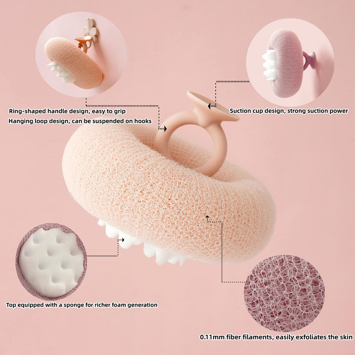 BowLift | 🌻🌻Super Soft Sunflower Suction Cup Bath Ball